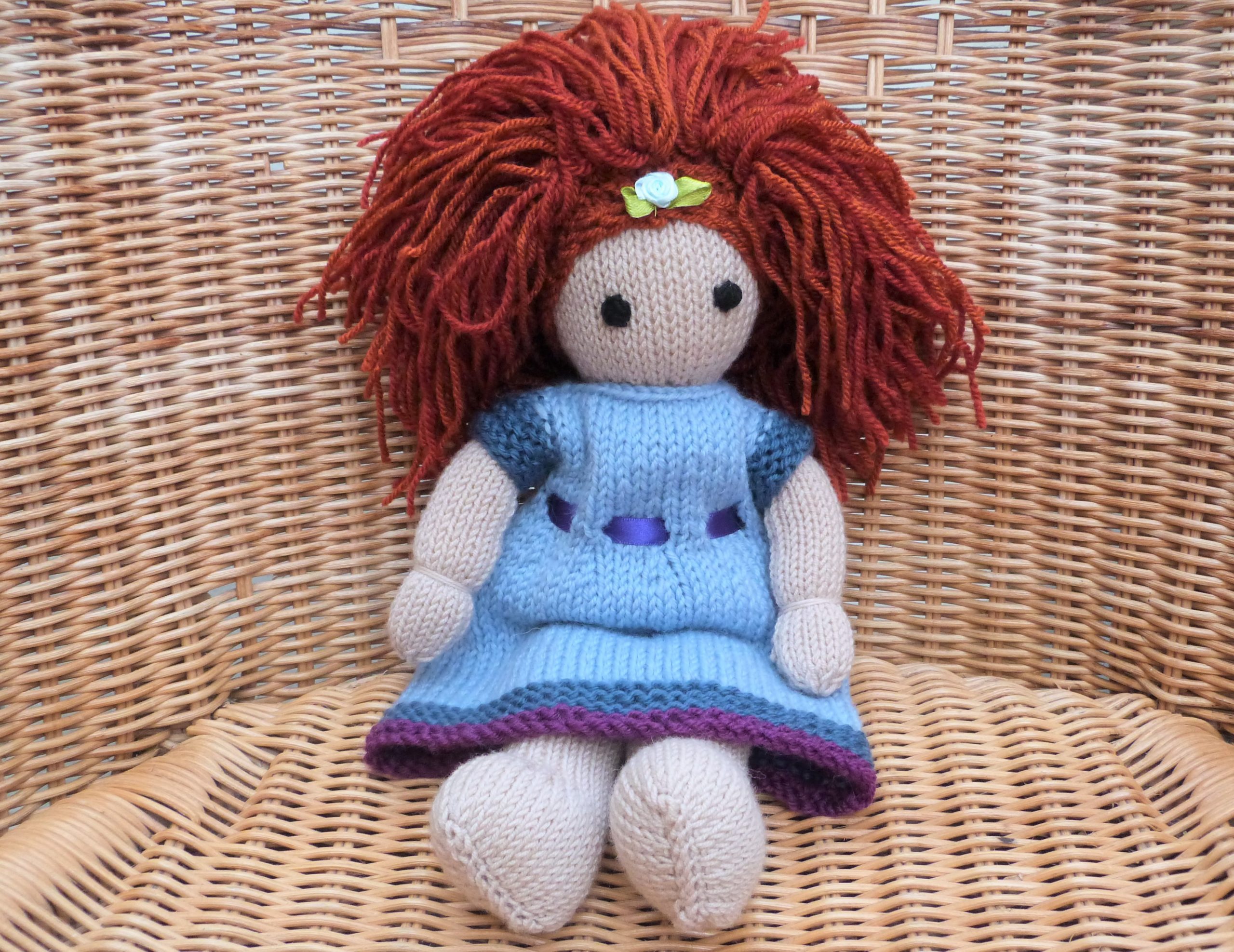 redhead rag doll