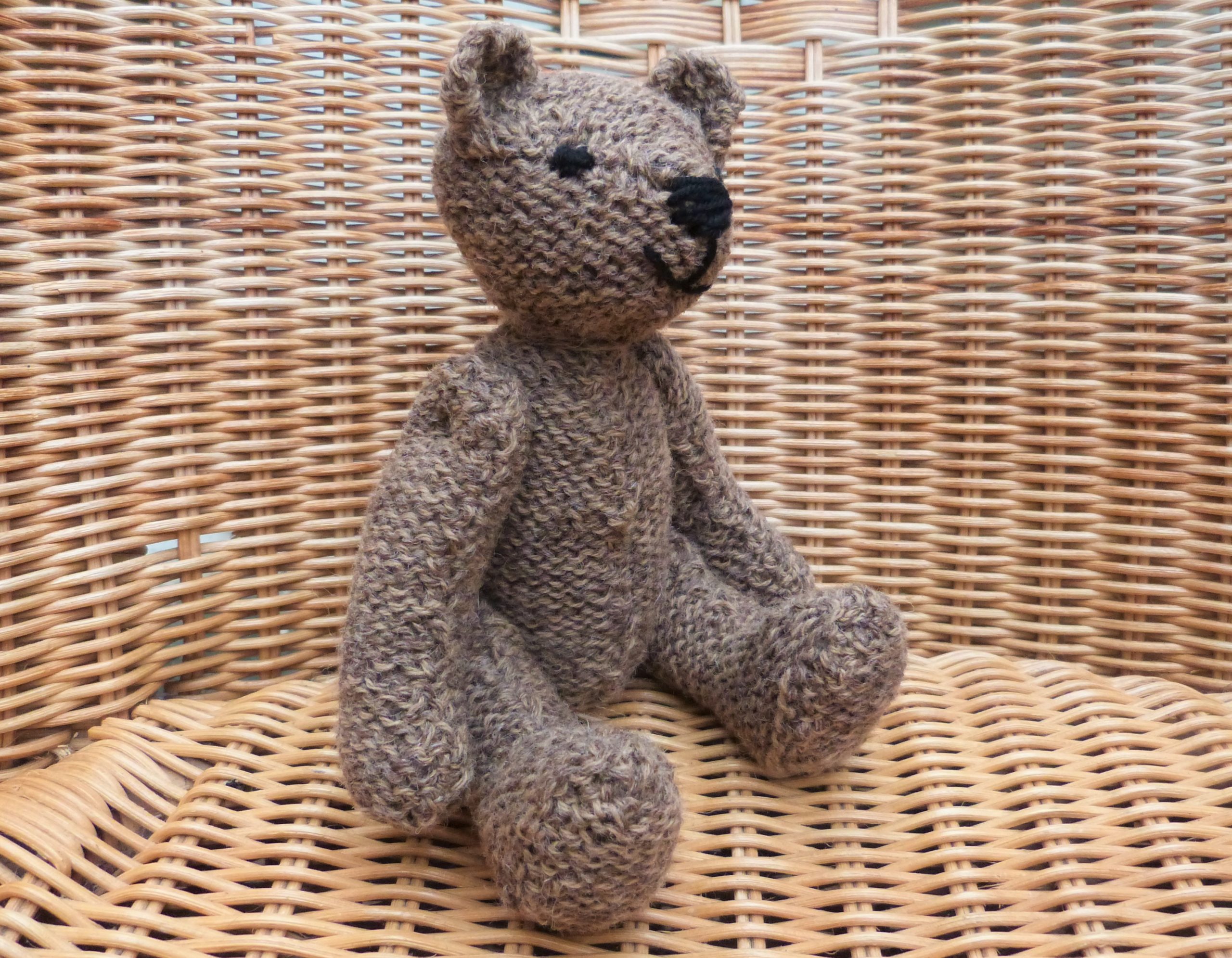 hand knitted teddy bear patterns